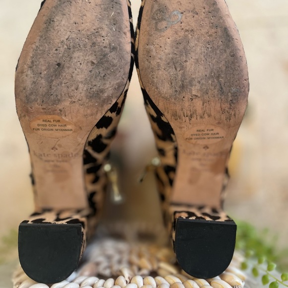 KATE SPADE Leapord Print Booties - Picture 4 of 8